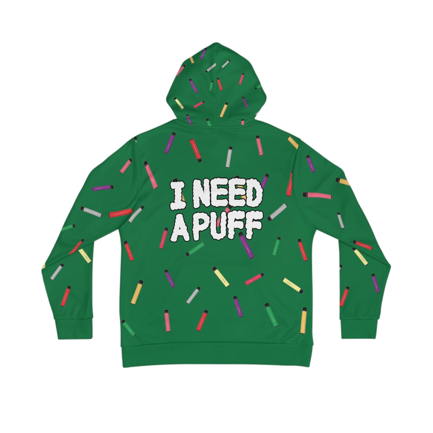 Nicotine Fein Hoodie Green