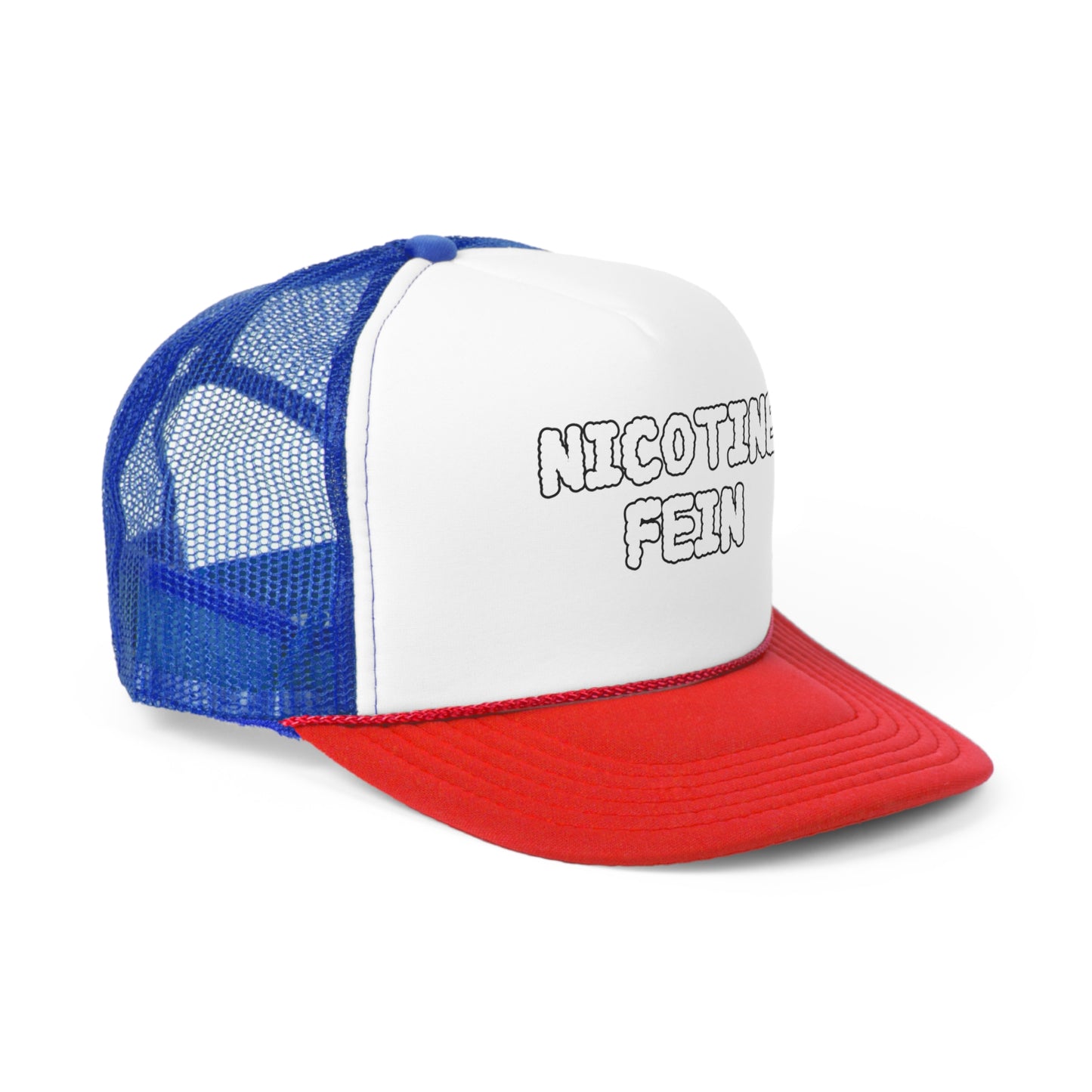 Nicotine Fein Trucker Cap