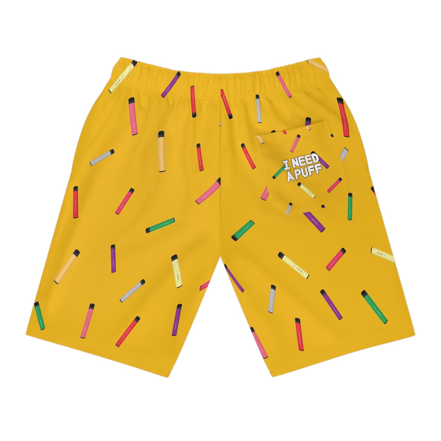 Nicotine Fein Shorts Yellow