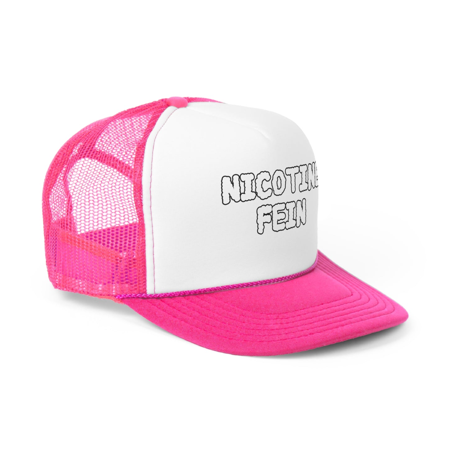 Nicotine Fein Trucker Cap