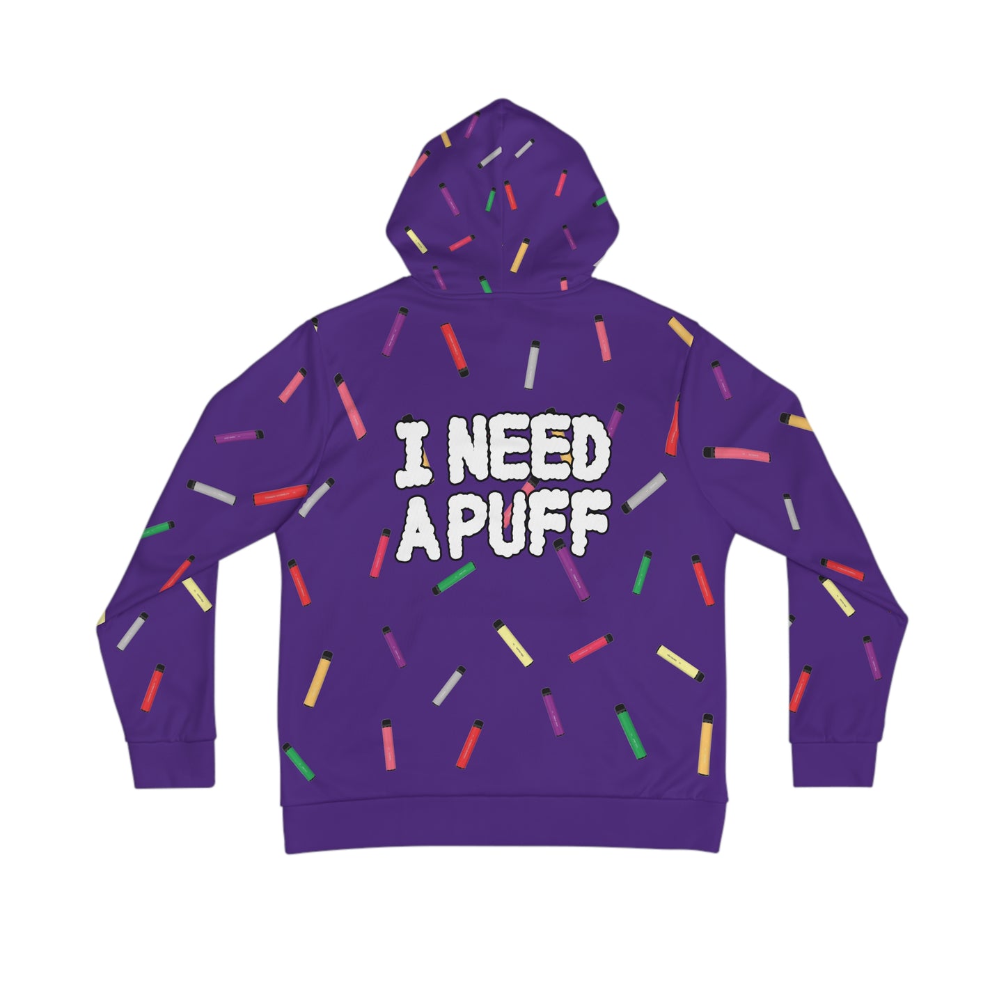 Nicotine Fein Hoodie Purple