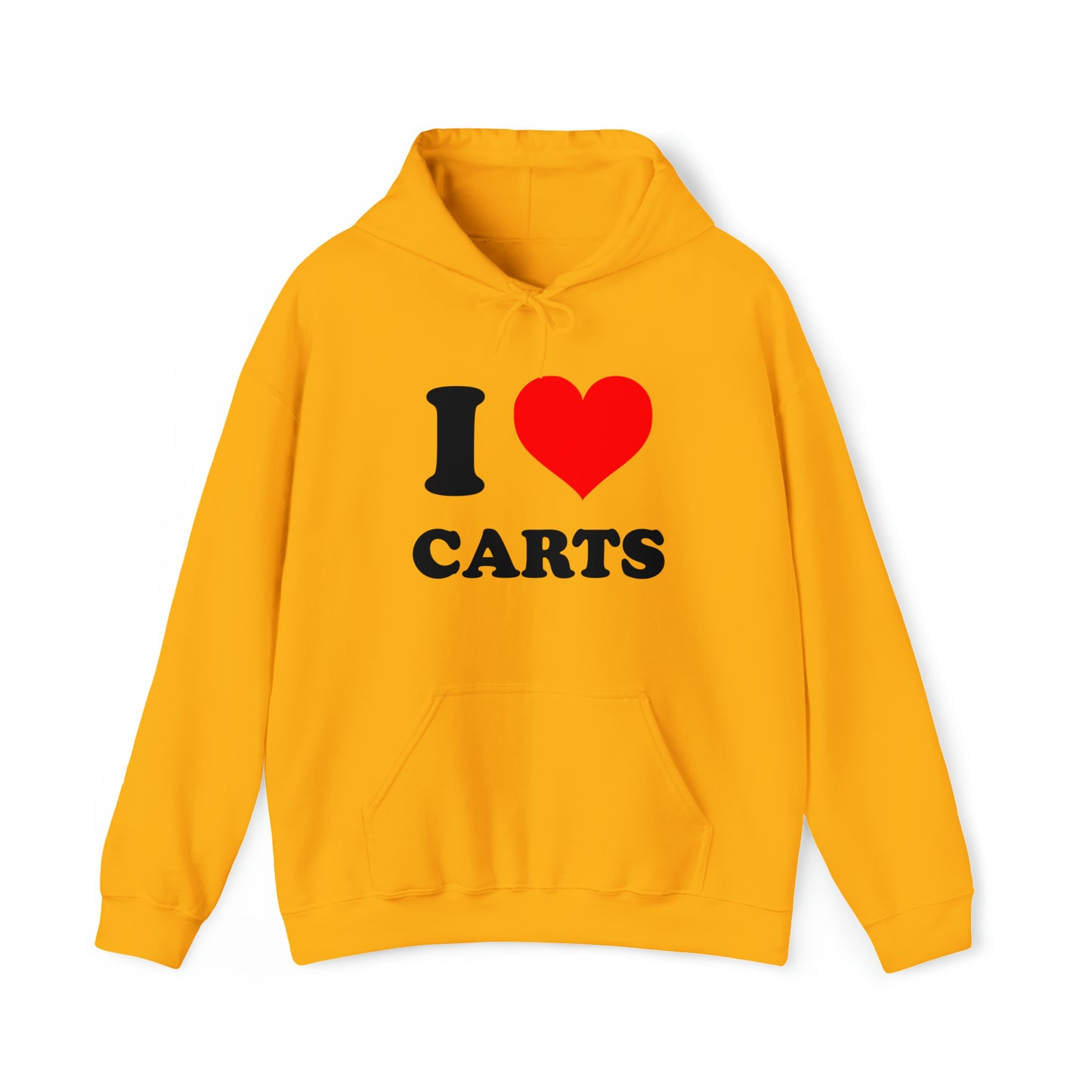 I Love Carts Hoodie