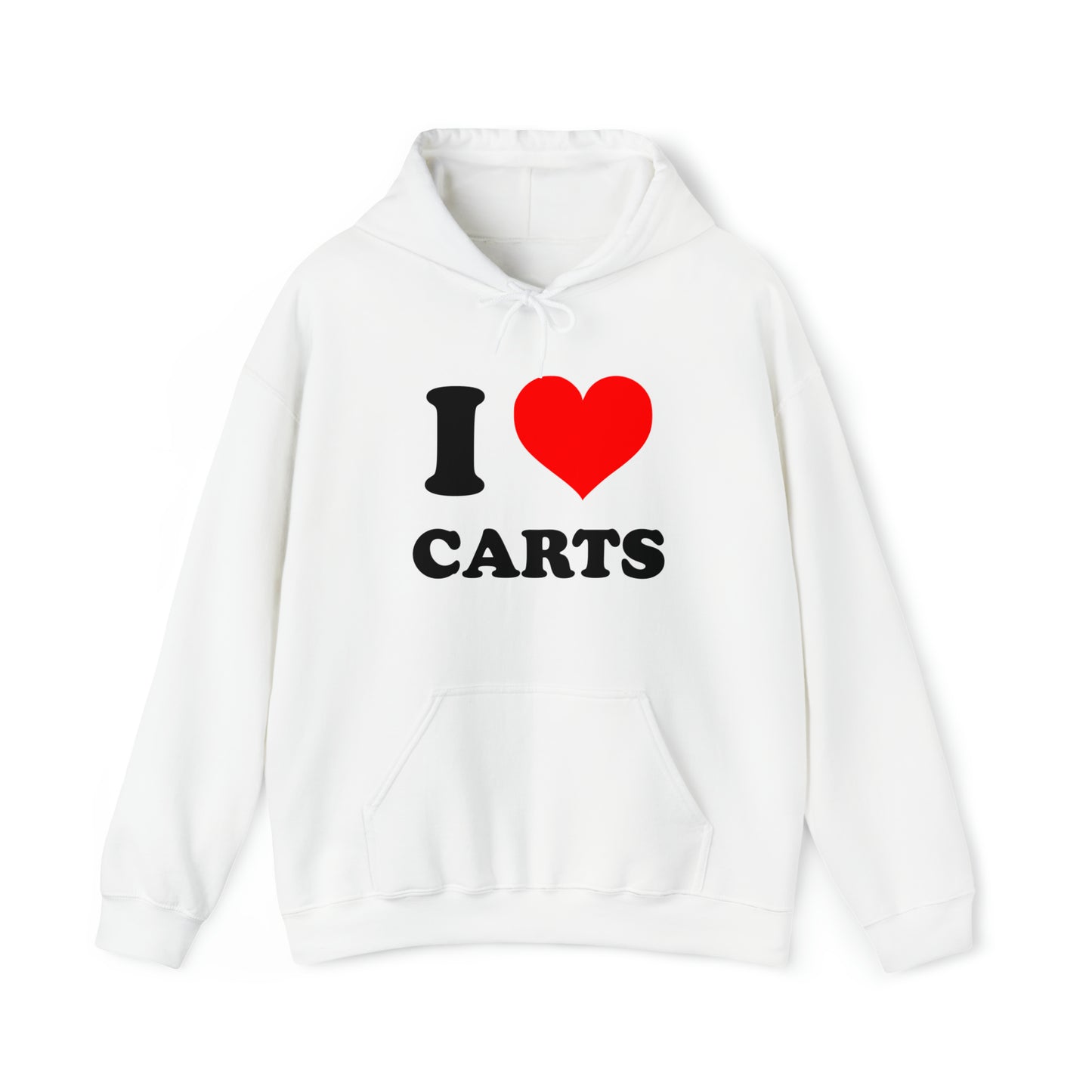 I Love Carts Hoodie