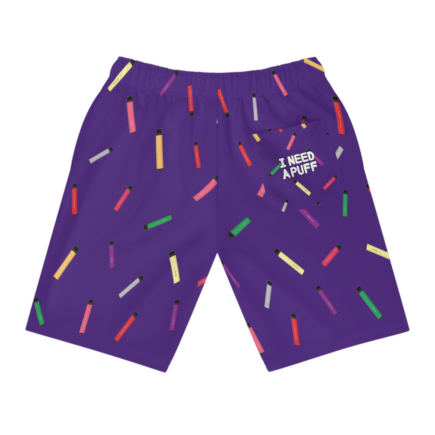 Nicotine Fein Shorts Purple