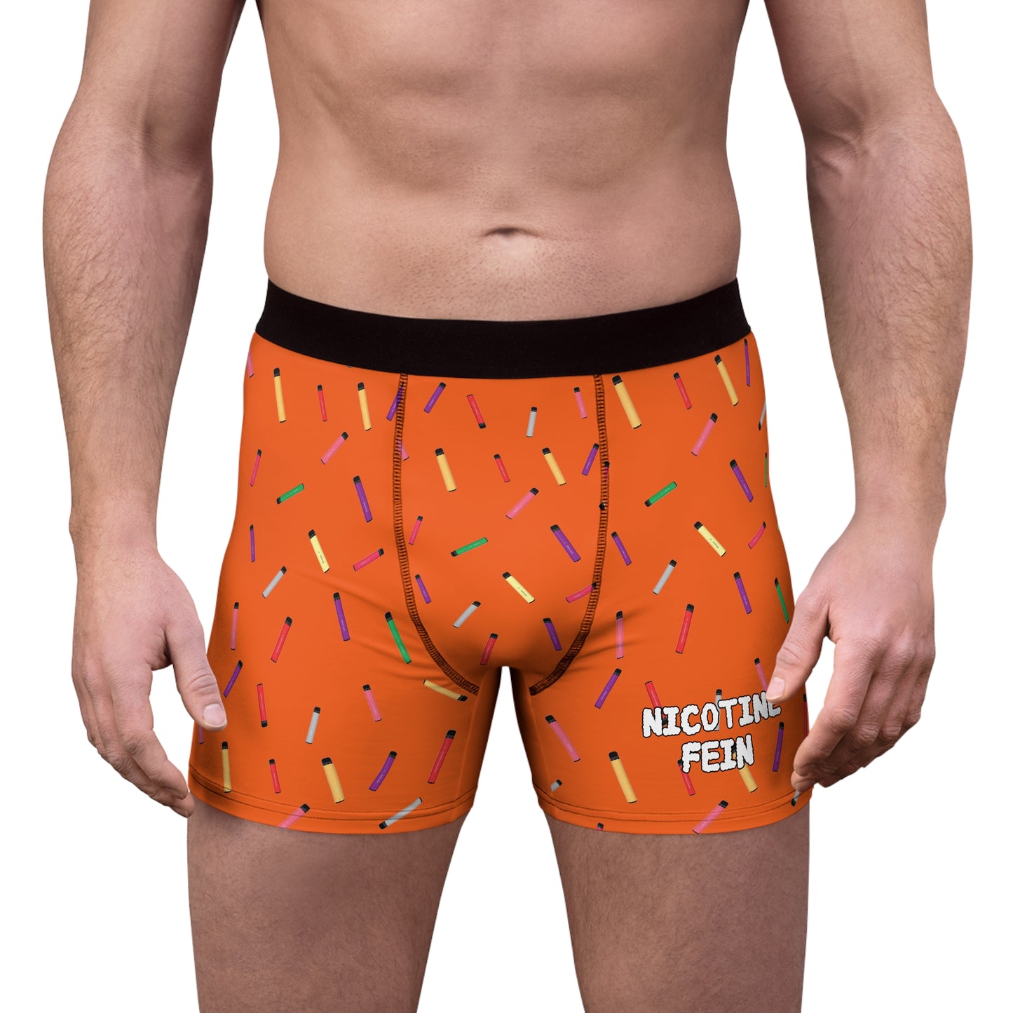 Nicotine Fein Boxers Orange