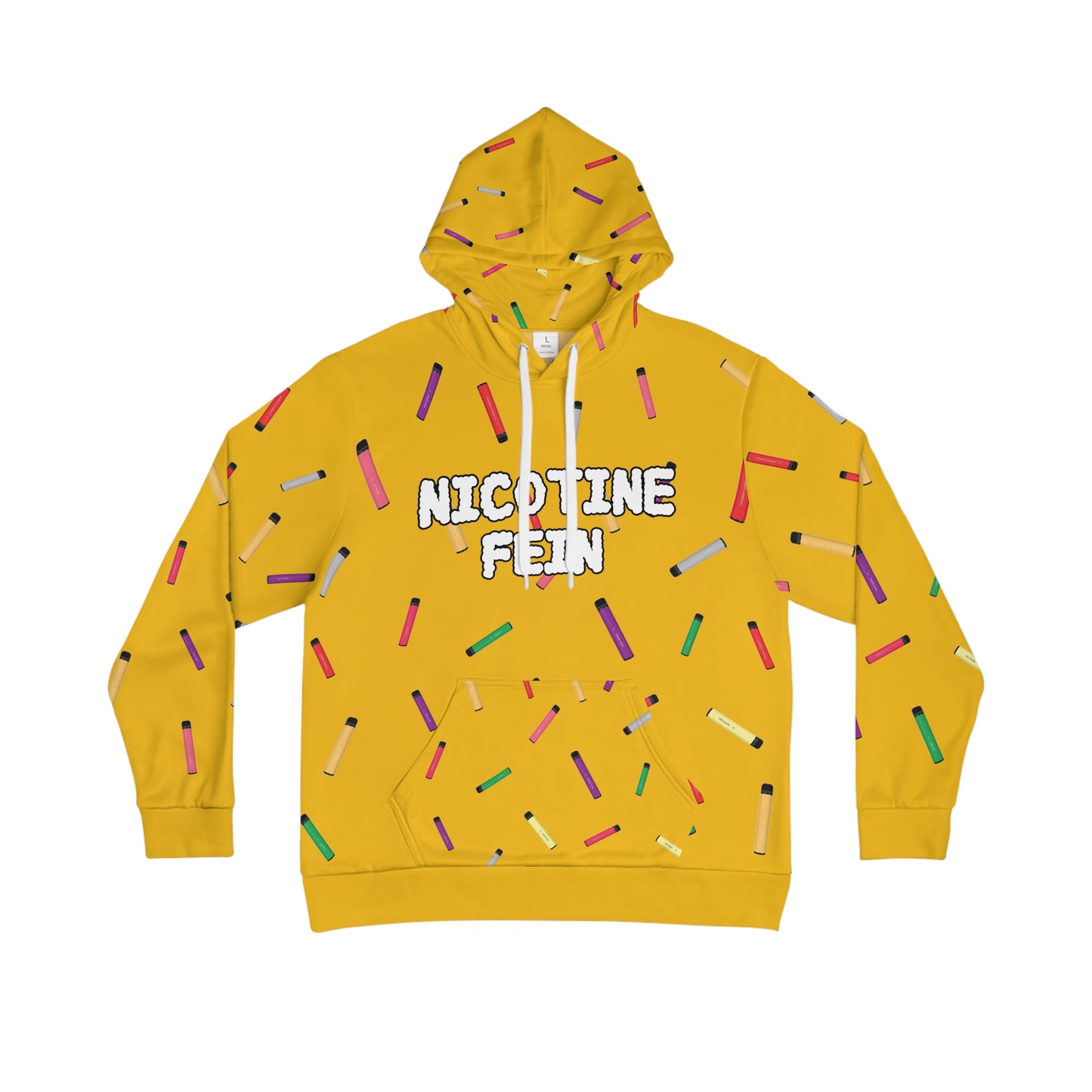 Nicotine Fein Hoodie Yellow