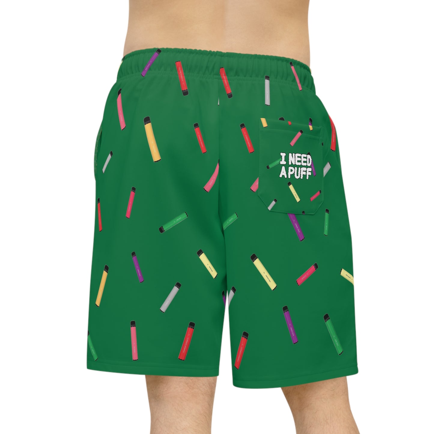 Nicotine Fein Shorts Green