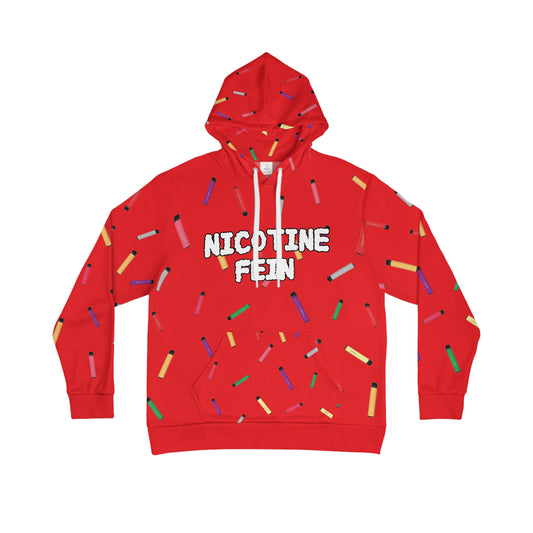 Nicotine Fein Hoodie Red