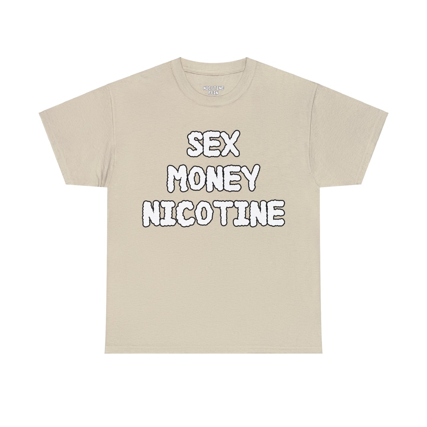 SEX MONEY NICOTINE TEE