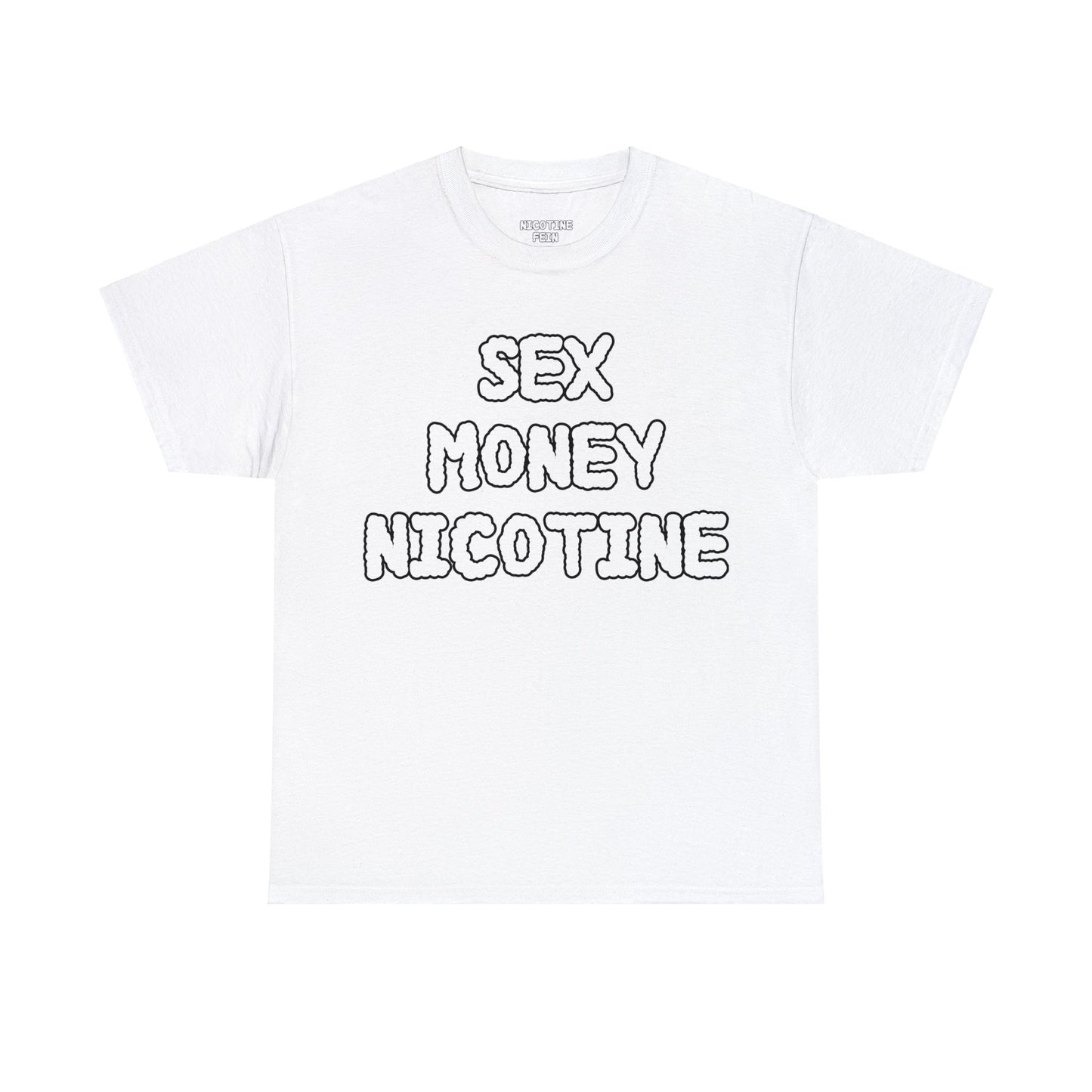 SEX MONEY NICOTINE TEE