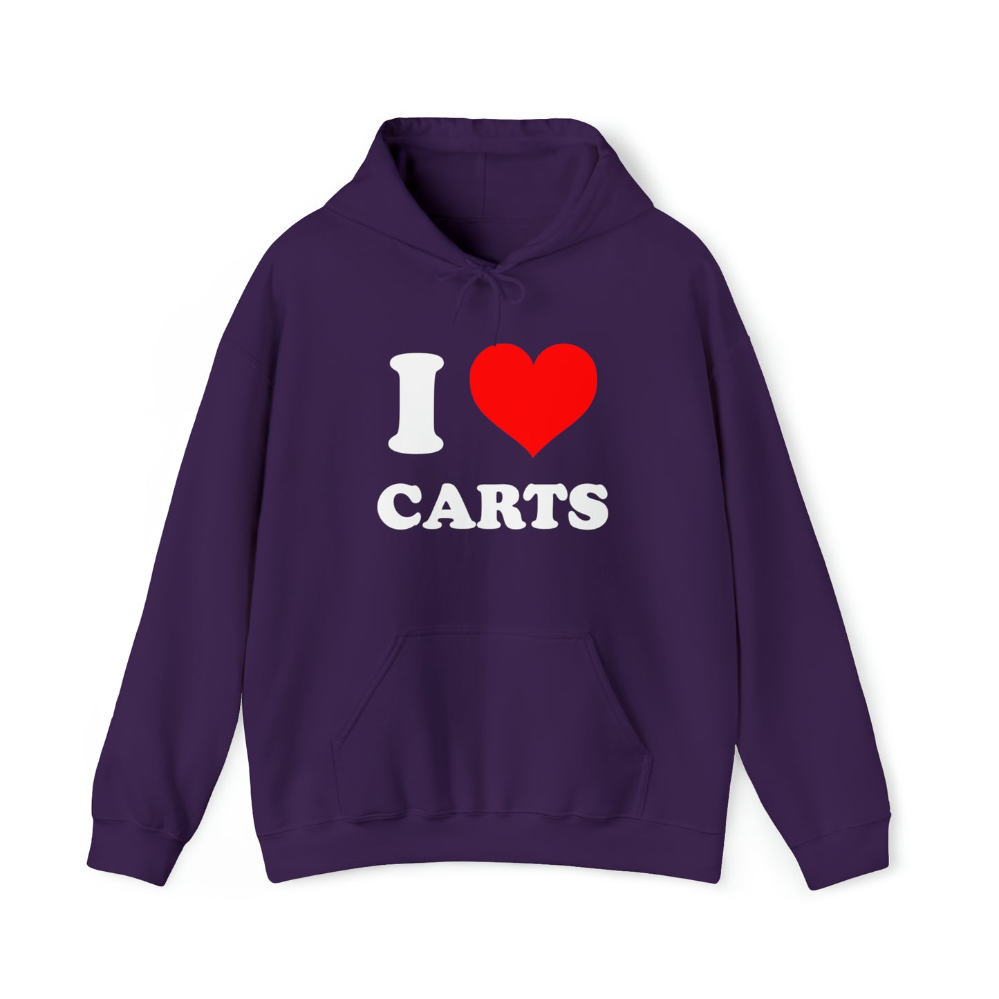 I Love Carts Hoodie