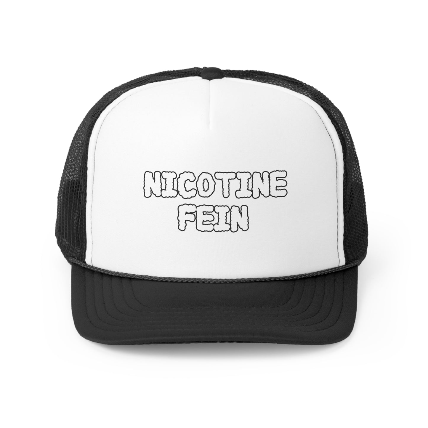 Nicotine Fein Trucker Cap