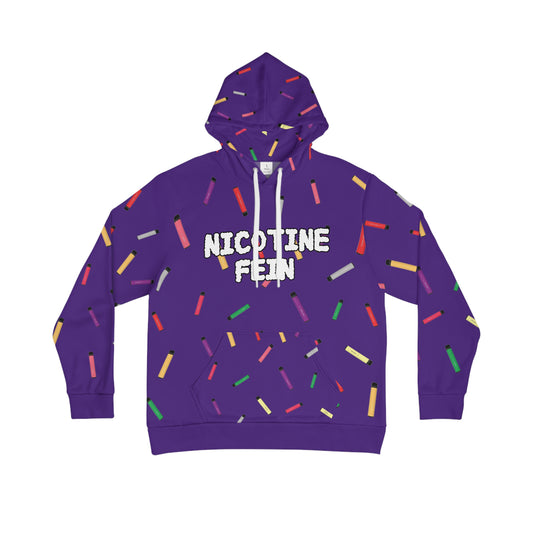 Nicotine Fein Hoodie Purple