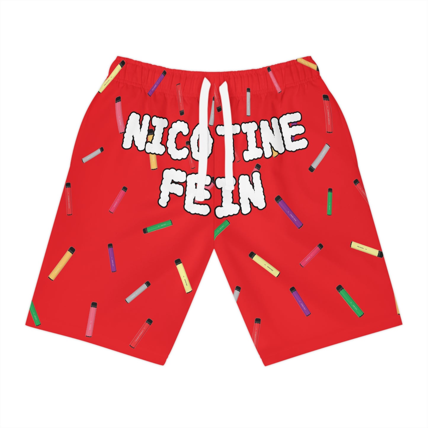 Nicotine Fein Shorts Red