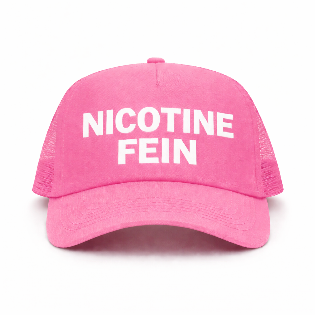 Nicotine Fein Trucker Cap