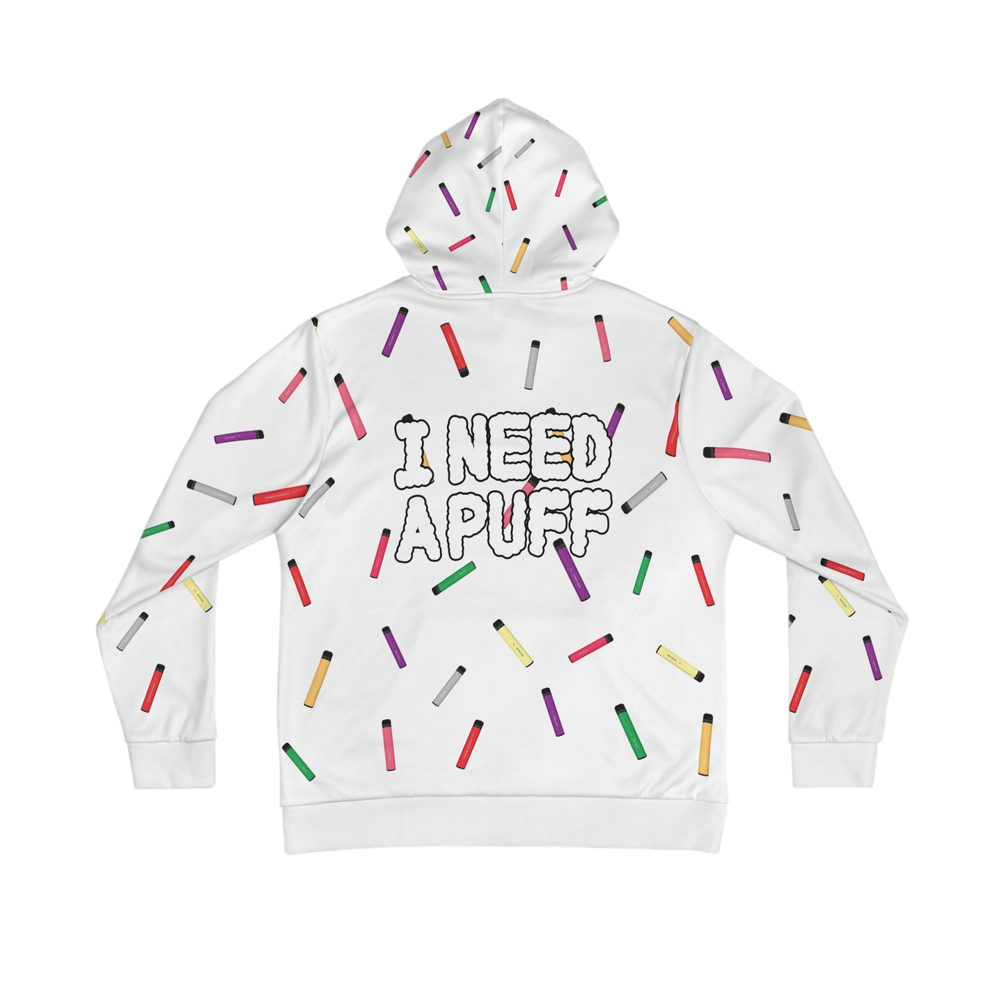 Nicotine Fein Hoodie White