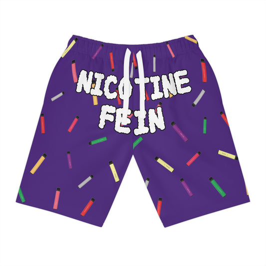 Nicotine Fein Shorts Purple