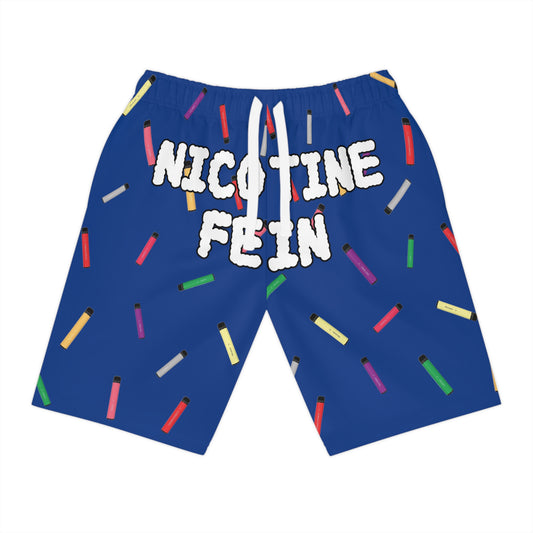 Nicotine Fein Shorts Blue