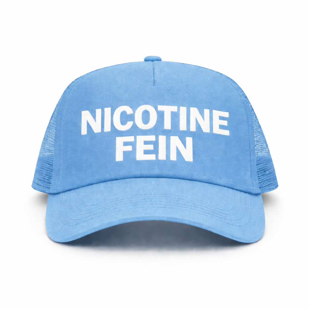 Nicotine Fein Trucker Cap