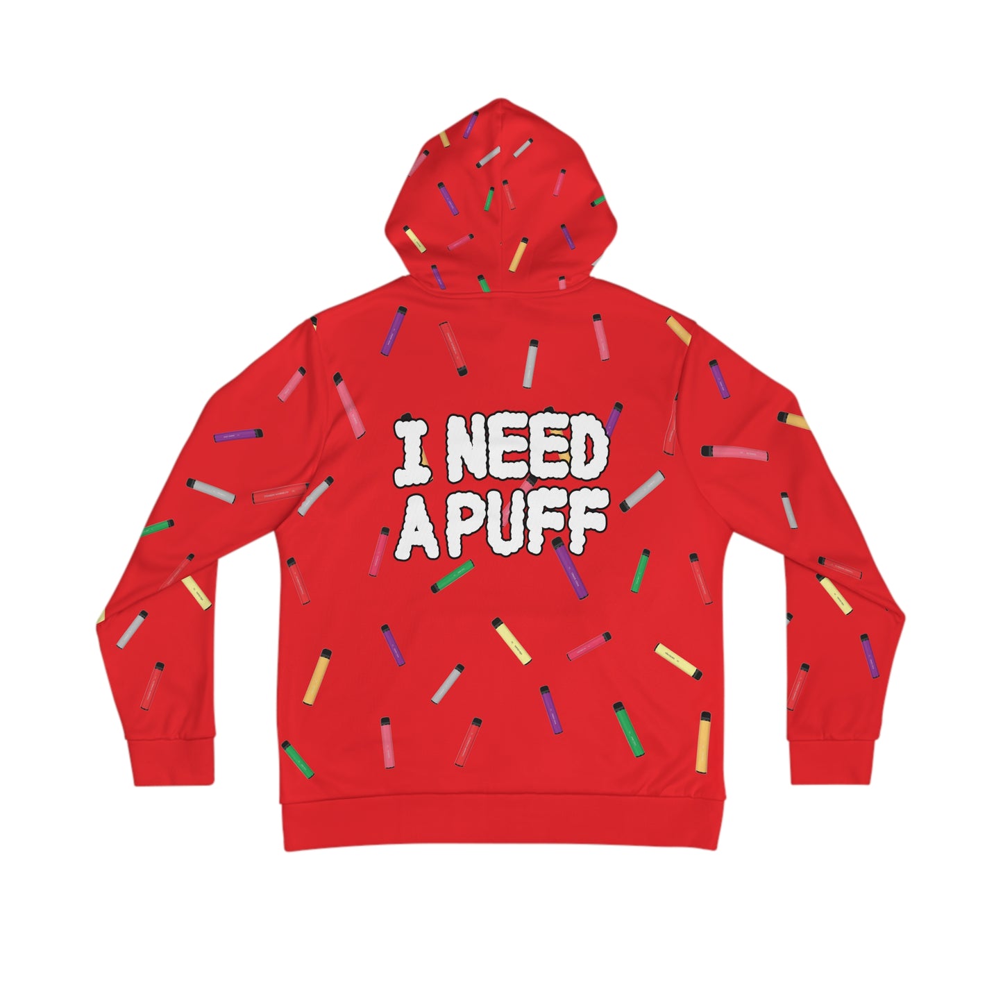 Nicotine Fein Hoodie Red