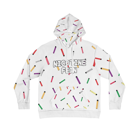 Nicotine Fein Hoodie White