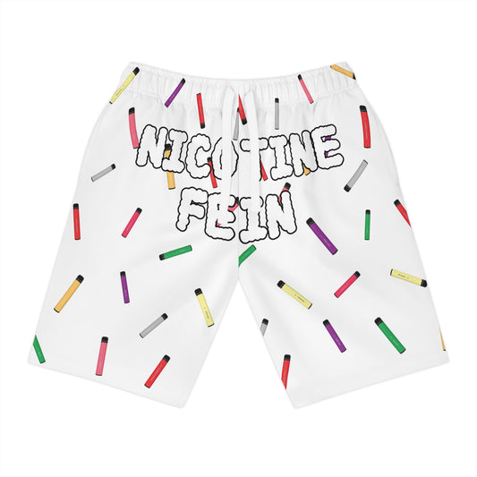 Nicotine Fein Shorts White