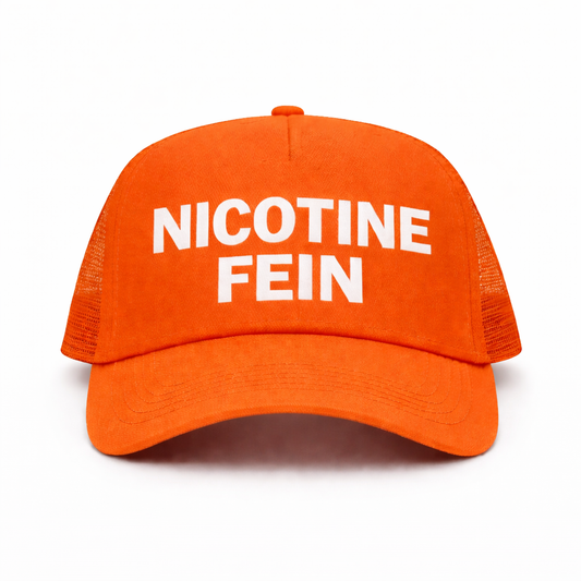 Nicotine Fein Trucker Cap