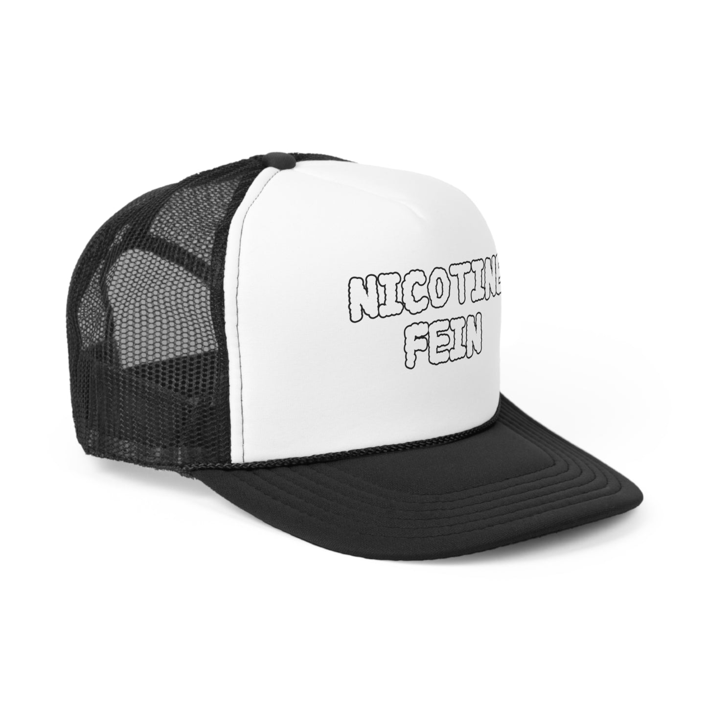 Nicotine Fein Trucker Cap