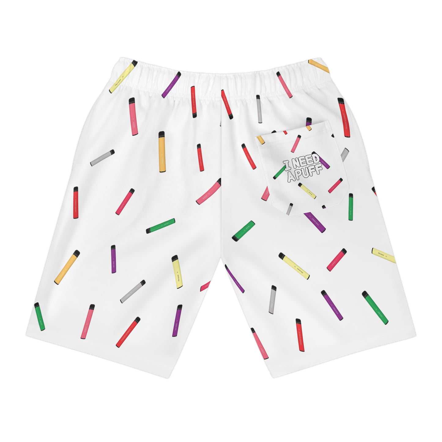 Nicotine Fein Shorts White