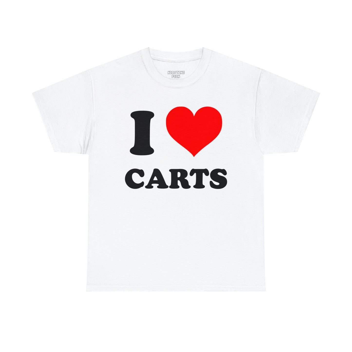 I Love Carts Graphic Tee